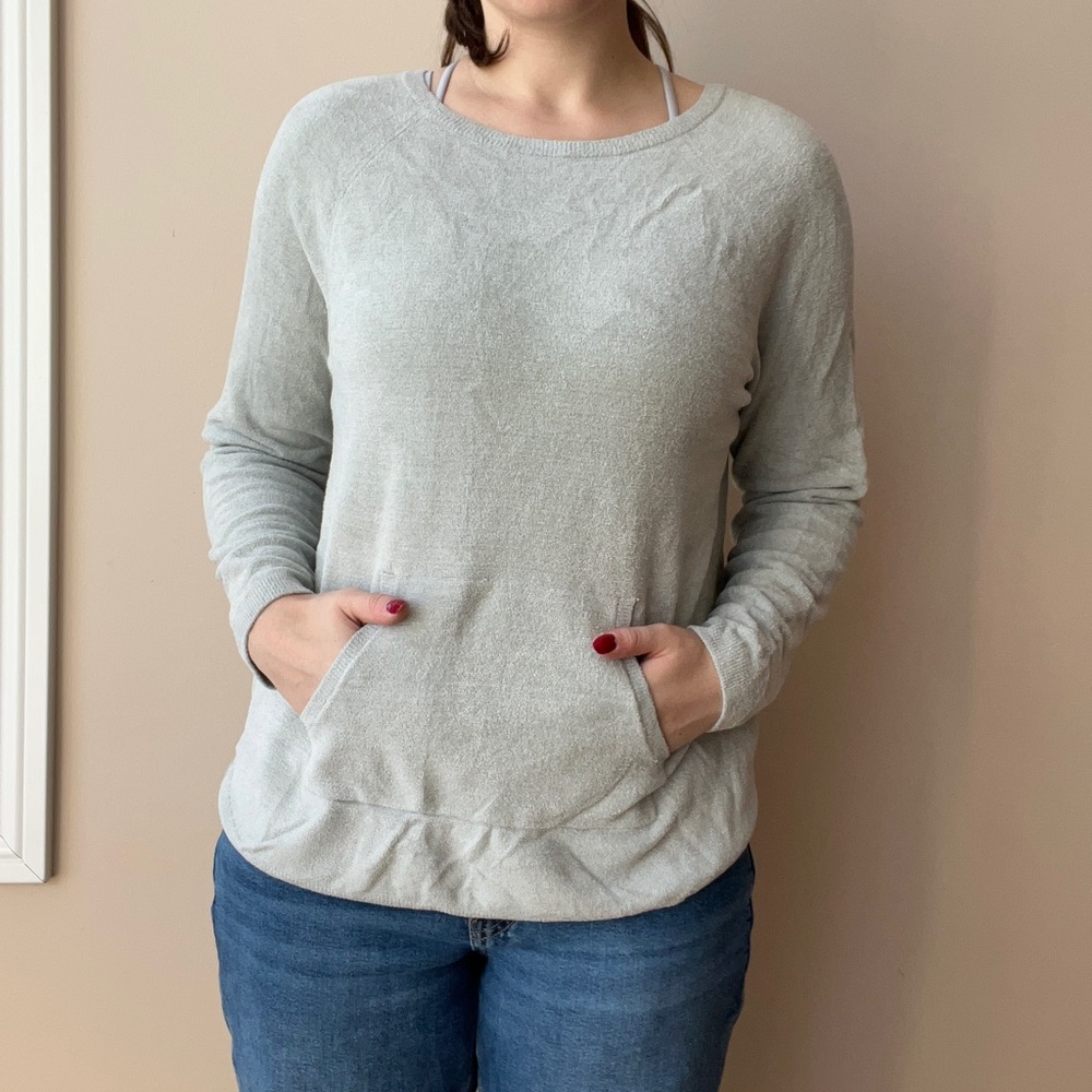 Barefoot Dreams Ultra Lite Grey Sweater